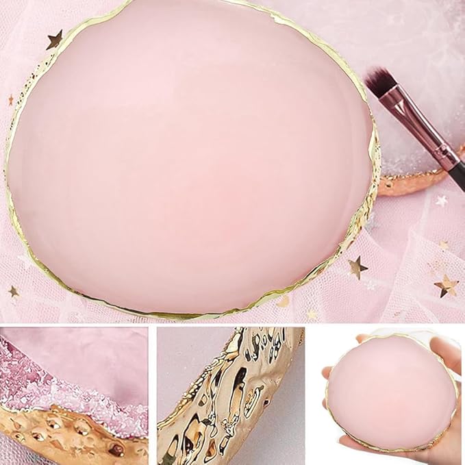 2 Pack Nail Art Palette Makeup Foundation Mixing