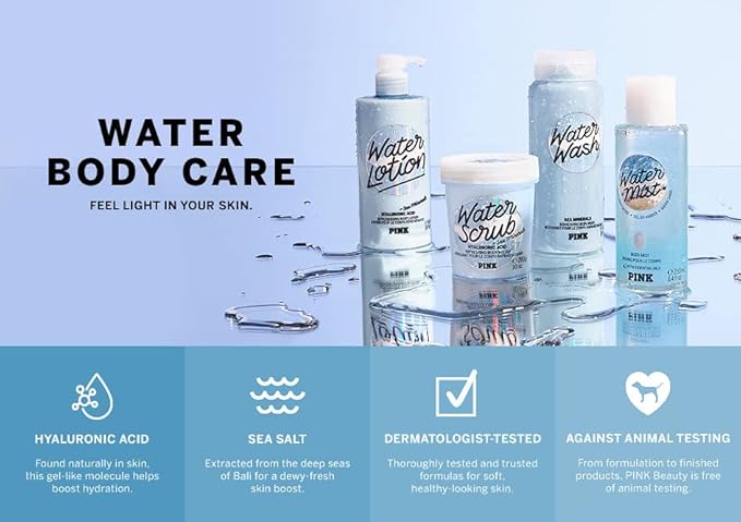 Victoria's Secret Pink Water Body Mist with Essential Oils