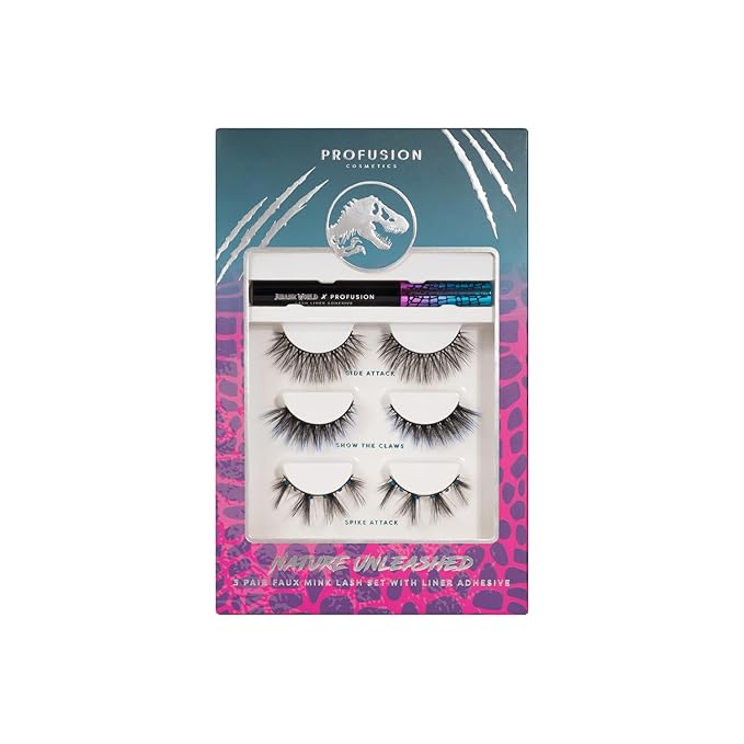 Jurassic World 3pc Lash Set Makeup