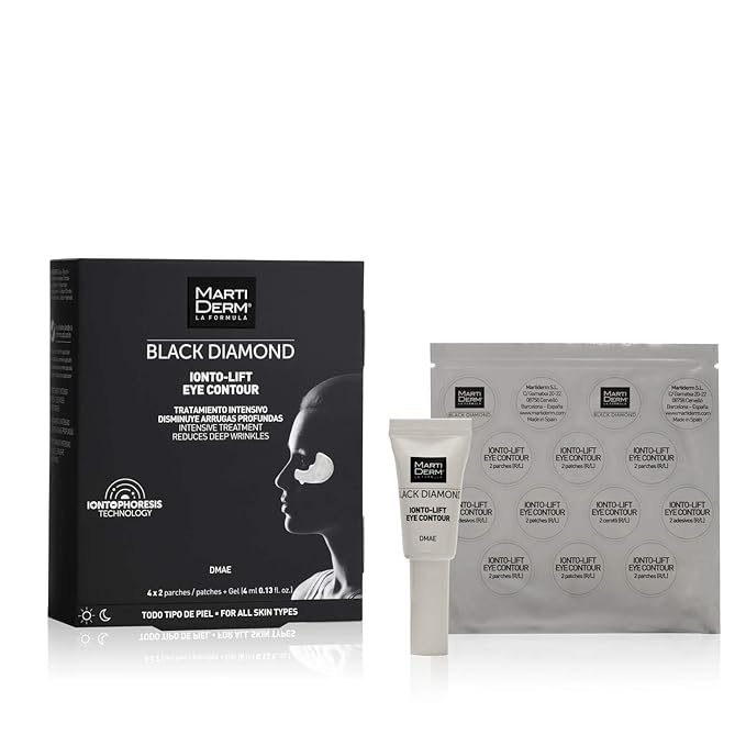 Martiderm Black Diamond Ionto-lift Eye Contour 4x2patches + 4ml Gel