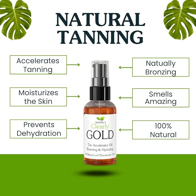 Isabella's Clearly Natural Tanning Oil