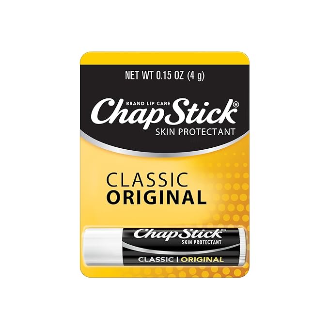 ChapStick Classic Original Lip Balm Tube,