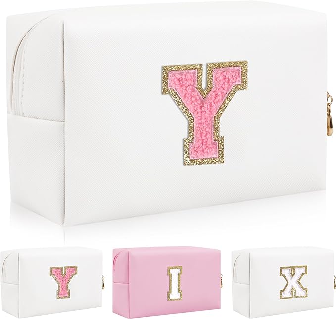 Personalized initial letter patch makeup