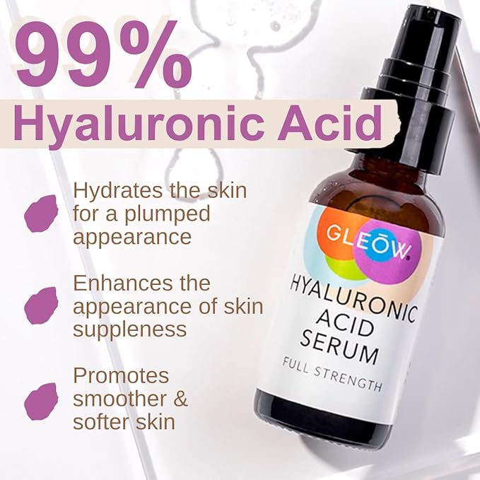 New 2024 Pure Hyaluronic Acid Serum for Face - Hydrating Serum for Women - Hyaluronic Acid Pure Face Serum for Women - Face Serum for Dry Skin with Dark Spots 2oz