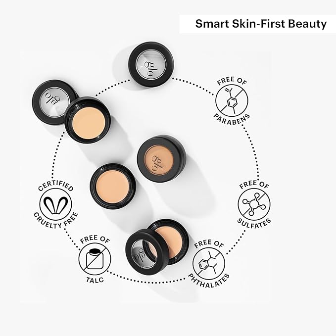 Glo Skin Beauty Oil-Free Camouflage Concealer - Correct and Conceal Imperfections, Blemishes & Dark Spots, Nourishing Makeup for a More Even Complexion (Golden)