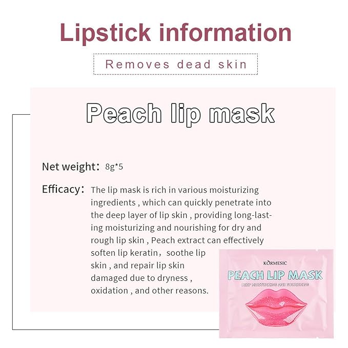 4 In 1 Peach Lip Care Lips
