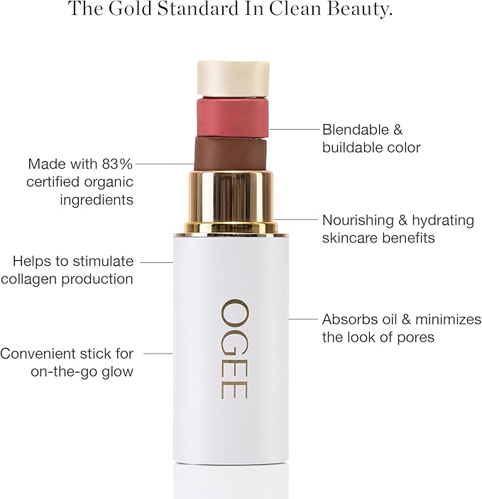 Ogee Sculpted Face Stick (CARNELIAN - SHEER LUMINOUS Highlighter Stick