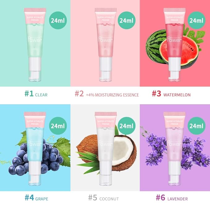 AKARY Gel-Based & Hydrating Face Primer For Smoothing Oz, rape 04 G