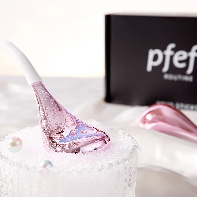 Cryo Sticks for Face, Ice Globes Cryo Globes for Facials, Esthetician Supplies Gifts, Unbreakable Stainless Steel Ice Roller Cooling Spa Balls with Storage Case