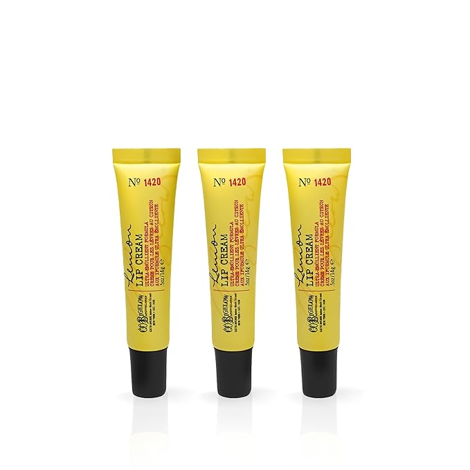 C.O. Bigelow Lemon Lip Cream Trio, 14g