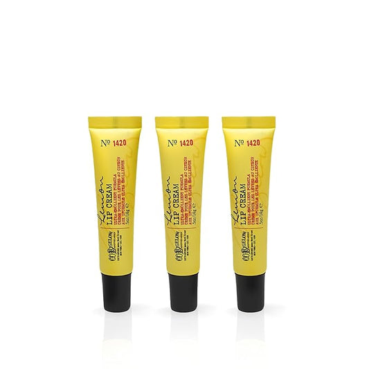 C.O. Bigelow Lemon Lip Cream Trio, 14g