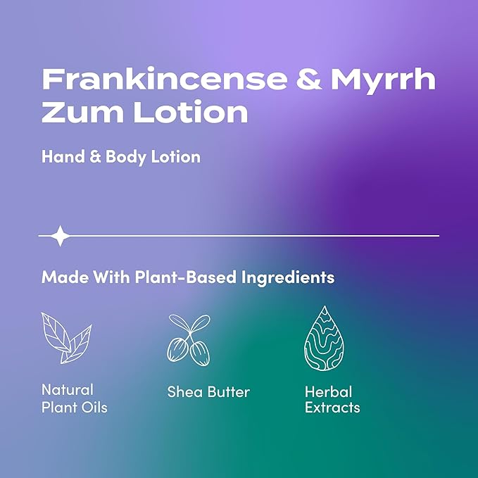 Zum Hand and Body Lotion - Frankincense & Myrrh - 6 fl oz