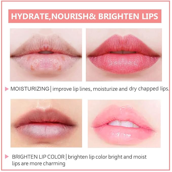 Bee Lip Balm Honey Pot, Strawberry