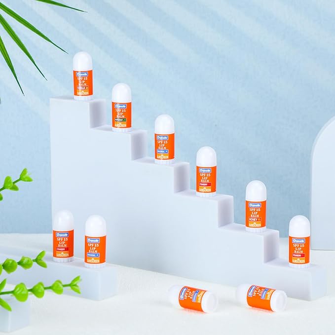 25 Pcs Mini Sunscreen Lip Balms