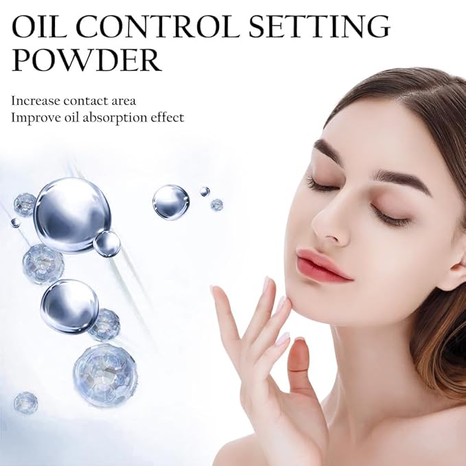 Lavender Matte Setting Powder, Oil Control Smooths Facial (Cloud, 0.) 38oz