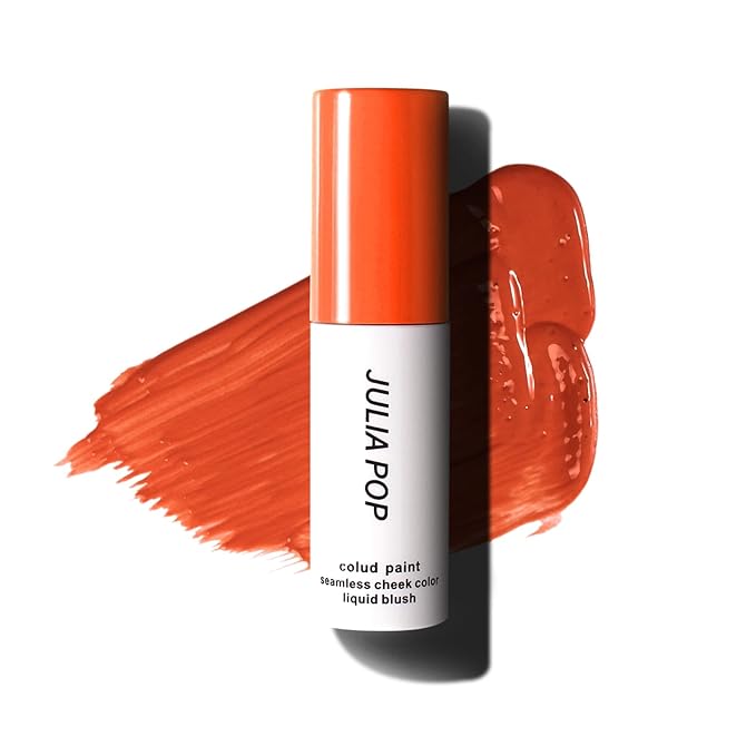 AKARY Velvet Mousse Liquid Blush Makeup for Cheeks, (Fine Flash))