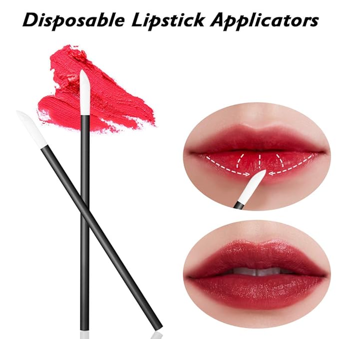 2 Styles Professional Makeup Palette with Spatula and 150 PCS Makeup Brush Kit, SourceTon Cosmetic Palette (5.9”x 3.9”) & Makeup Applicators (Mascara Wands, Lipstick Applicators, Fine Eyeliner Brush)