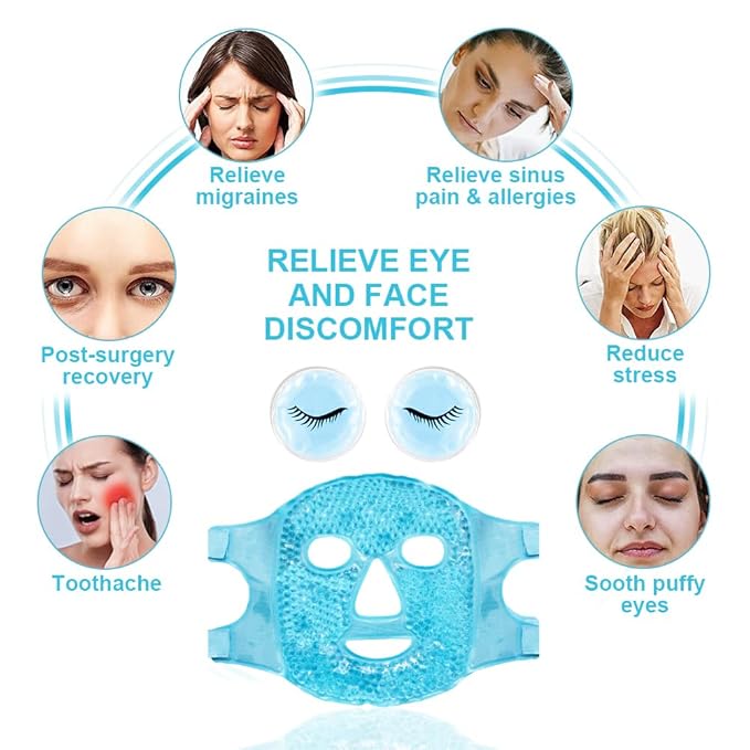 Face eye masks for dark