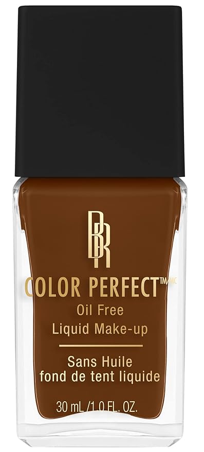 Black Radiance Color Perfect Liquid Full Coverage Foundation Makeup, Double Fudge, 1 Fl Oz (Pack of 2)