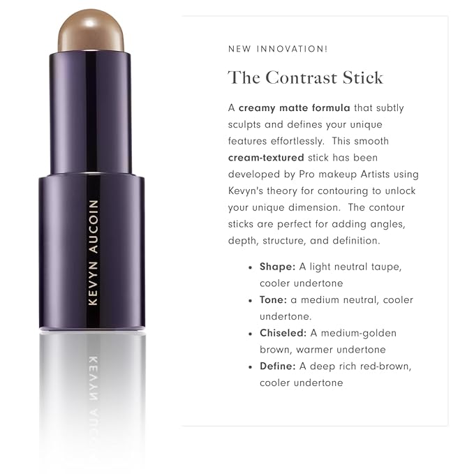 Kevyn Aucoin The Contrast Stick, Chiseled color (medium in Italy.