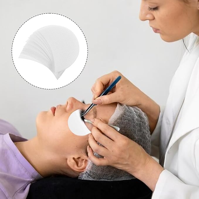 200PCS Eyeshadow Shields for Eye Makeup, Eyeshadow Shield Make up Tape for Eyelash Extensions, Eyeliner, Lip and Tinting