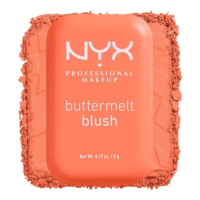 NYX PROFESSIONAL MAKEUP Buttermelt Powder Blush, Fade and The Butta