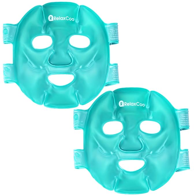 Cold face eye mask ice