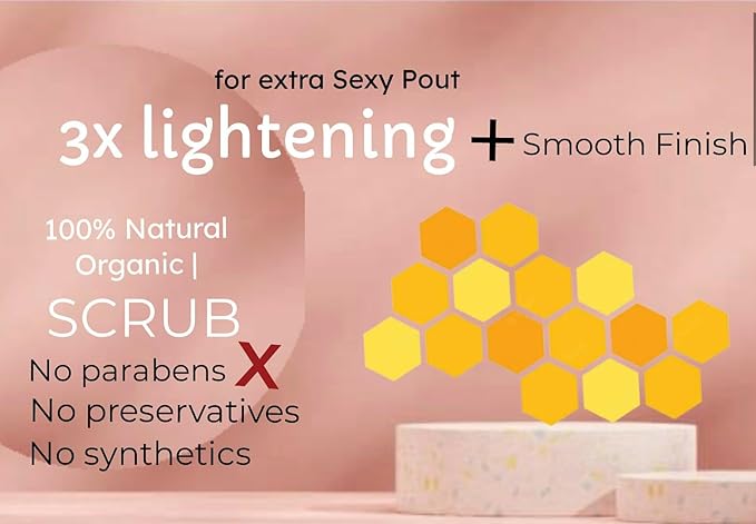 Lip Scrub for Dry Chapped Lip Formula