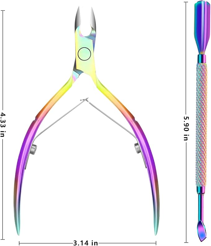 Cuticle remover trimmer pusher nippers