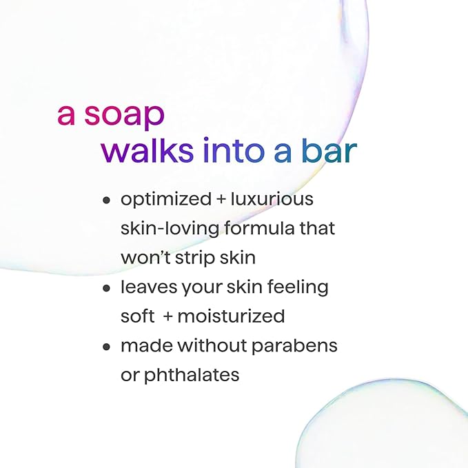 Method Bar Soap, Simply Nourish, Coconut, Rice Milk + Shea Butter notes, Plastic Free, 2 bars, 5oz each