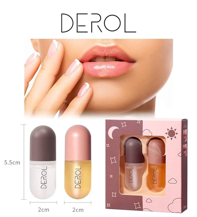 DEROL Lip Plumper by Vafee, Natural Night)