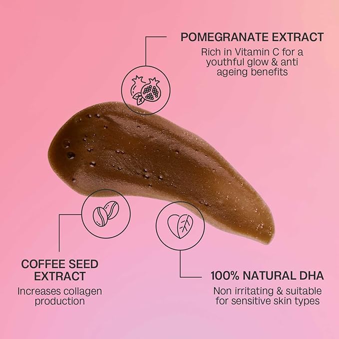 Bali Body Self-Tanning Mousse - Ultra Dark | Deep Bronzed Shade, Streak-Free Green Based Tinted Self-Tanner for All Skin Types | 100% Vegan, Cruelty Free, Australian Made (200 ml/6.7 fl oz)