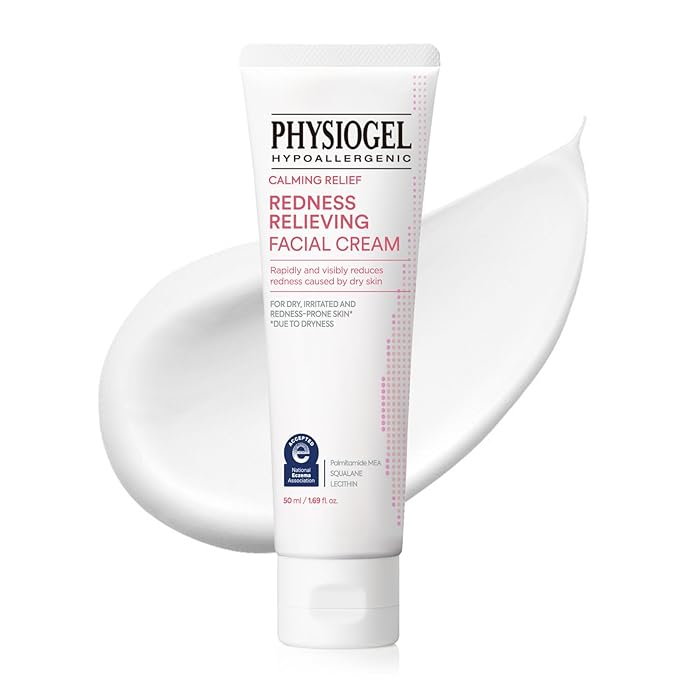 Physiogel Moisturizer Cream, Reduces Redness in just 3 days, Hydration for Dry & Sensitive Skin, Korean skin care, Fragrance-Free, Non-Comedogenic, Dermatologist-Tested, Ceramide Night Cream.