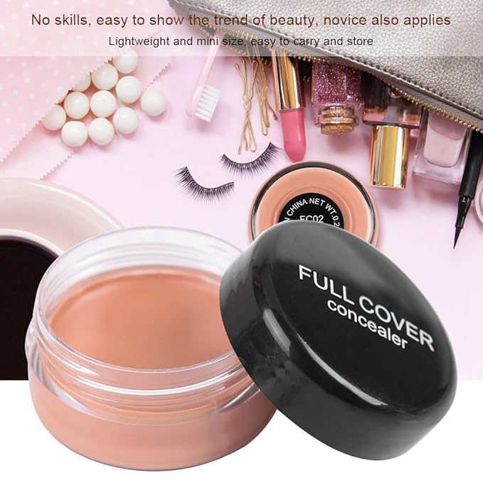 Concealer Conceal Dark Circles Eye Bags Acne Marks Makeup, Under Eye Concealer Full Coverage Brightening Eye Dark Circles, Long Wear Beauty Makeup Face
