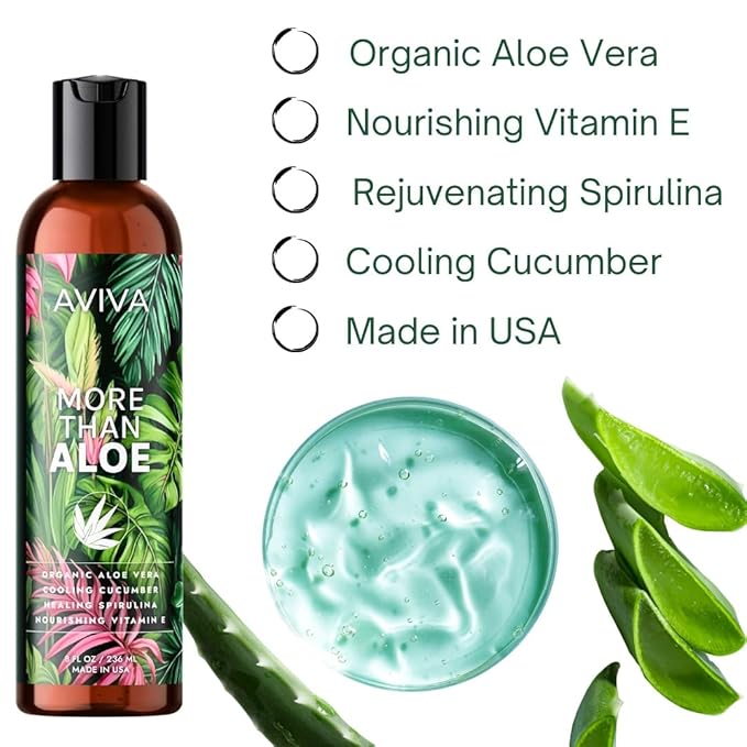 AVIVA ORGANIC ALOE VERA GEL