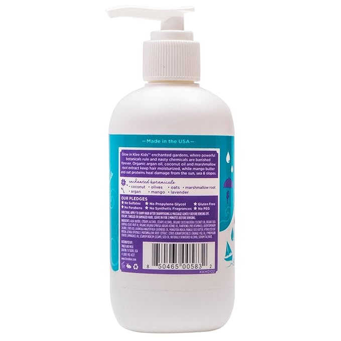 Luna Star Naturals Klee Kids Charmed Conditioner with Argan Oil and Mango Butter, 8 fl. oz.