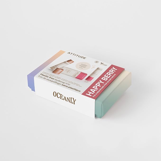 ATTITUDE Happy Berry Makeup Trio Set,