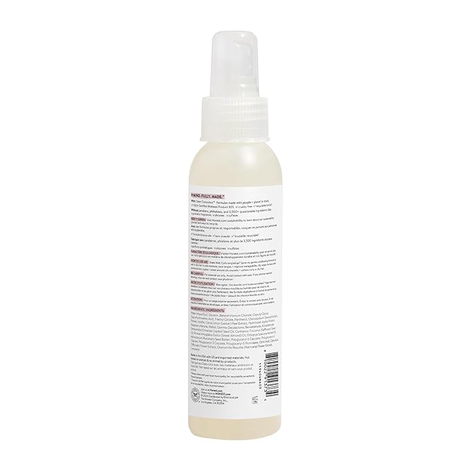 The Honest Company Conditioning Hair Detangler | Leave-in Conditioner + Fortifying Spray | Tear-free, Cruelty-Free, Hypoallergenic | Almond Nourishing, 4 fl oz