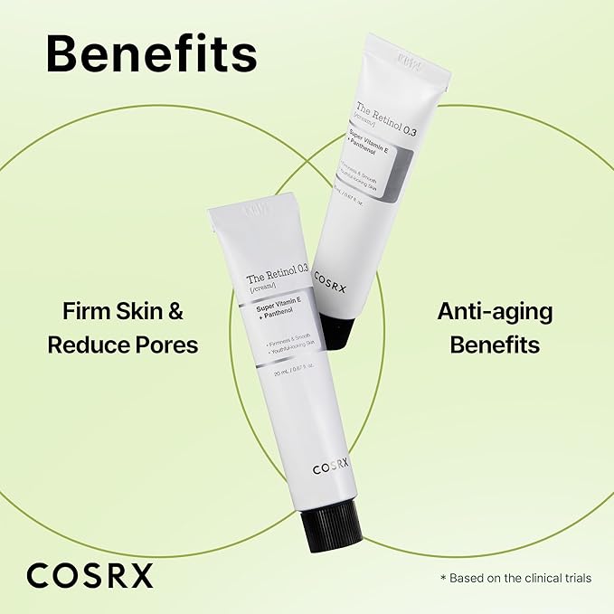 Cosrx retinol cream, 0.67 oz,