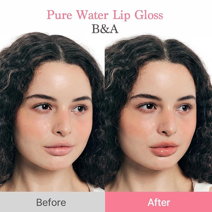 dasique Pure Water Lip Gloss 0.09 oz | Variety of Colors | Dewy Gloss | Buildable Gloss Tesxture | Non-Sticky | K-beauty (#05 Caramel Drizzle)