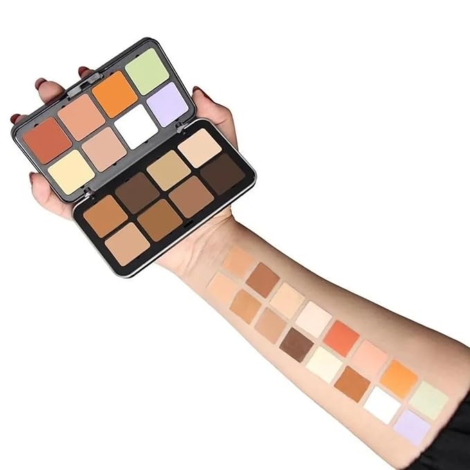 Color Correcting Concealer Palette, Contouring Foundation Creamy Contour Cruelty Free