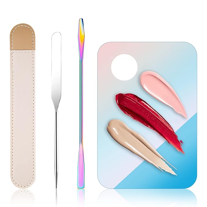 Makeup Spatula Korean Set, Senbos Professional Acrylic Makeup