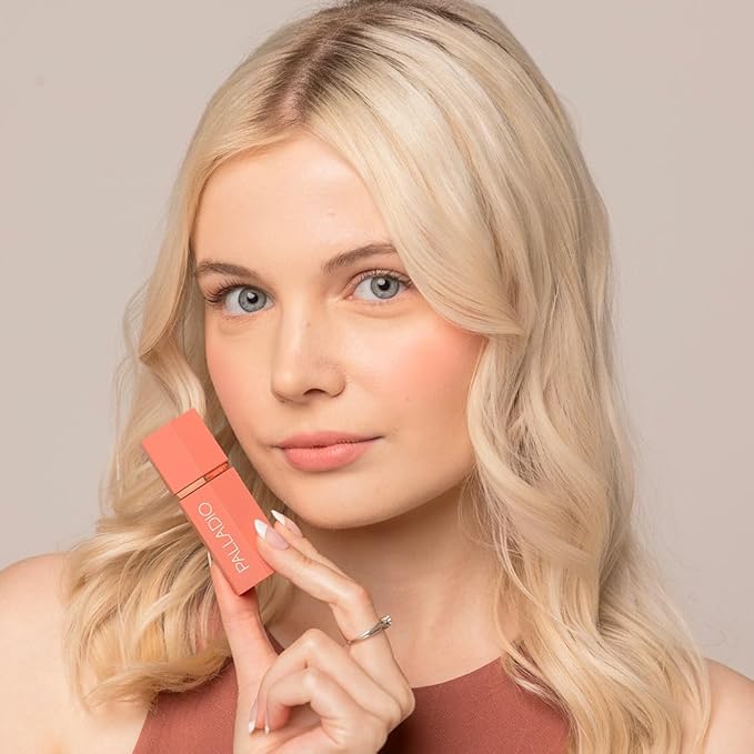 Palladio Liquid Blush for Cheeks & Lips 2-in-1 Rose Cloud