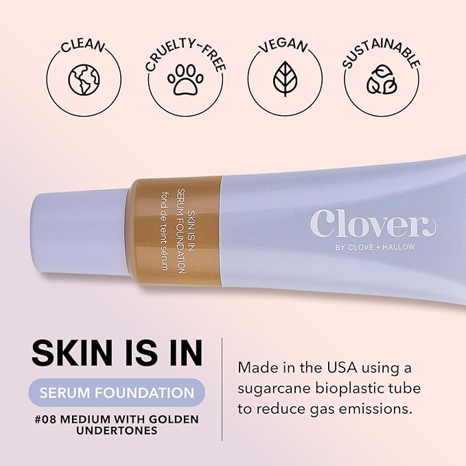 Clover Skin Is In Serum Foundation | Hydrating 30 ml
