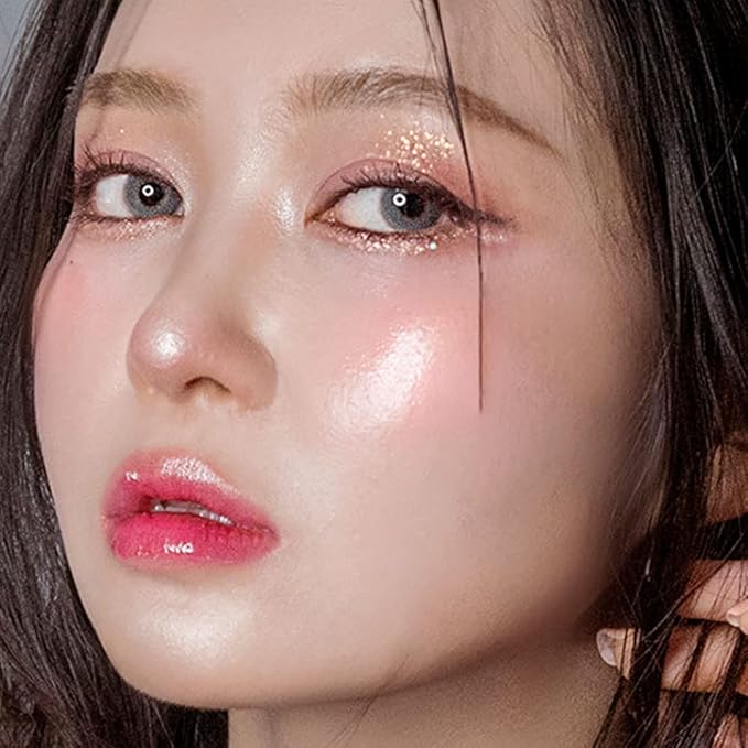 Vegan Blush Stick Multi Balm Cheek Stick Korean Make Up Dewy Glow Balm Stick sonrojo (01 Coral)