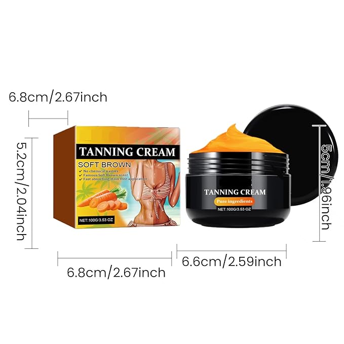 Large Self Tanning Brush, Oval Body