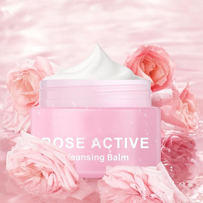 Makeup Melting Cleansing Balm, Deep Clear Cleansing Balm, Hydrating Makeup Remover, Face Cleanser, Oil Based Cleanser for All Skin Types (3.3 Fl.Oz, 100g)