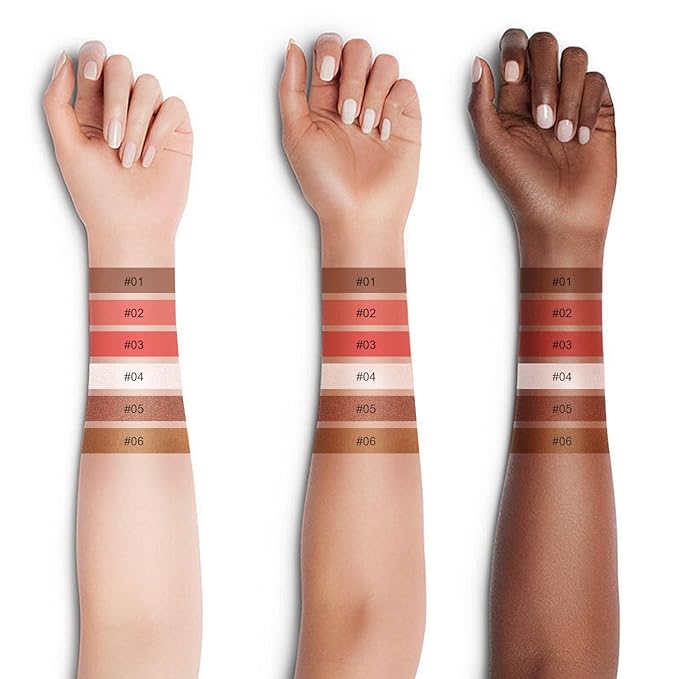 Mysense Liquid Blush Beauty Wand,Gel Cream Blush Stick with Sponge Tip,Blendable Smooth Face Shaping Blush Pen Matte Finish,Lightweight Long Lasting Face Makeup for Cheek Lip,#03 Blush Wand-Cheery Red