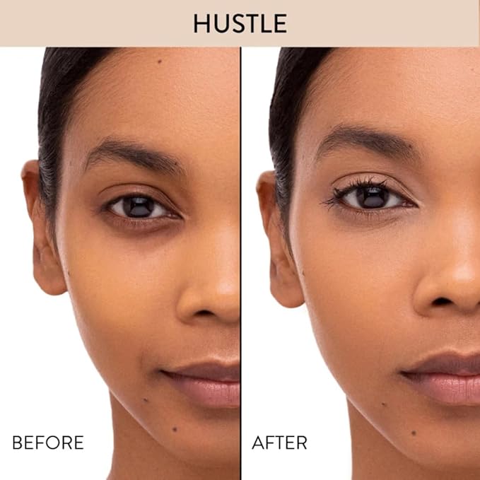 Mented Cosmetics Full-Time Eye Brightening Concealer for Women, Lightweight Full-Coverage Eye Makeup Concealer, Under Eyes Make Up Corrector, Blemishes & Contour, Hustle