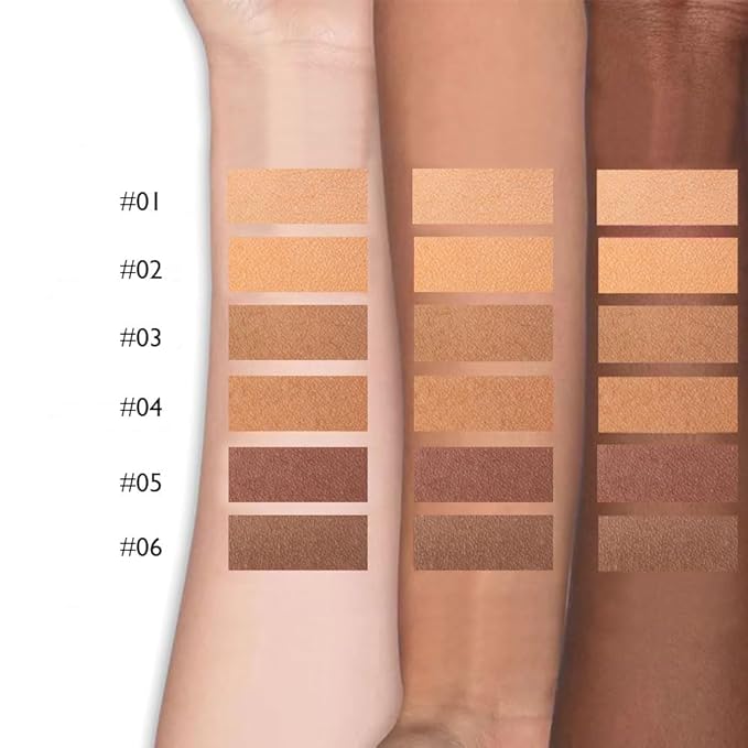 Pressed Matte Face Powder Makeup & Setting Powder for Poreless Wrinkle Blurring Contour Concealer Finishing,Lightweight,High Coverage,Shine Control, N.W 10g (02)